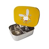 kikadu - Fiambrera de conejo amarillo mostaza