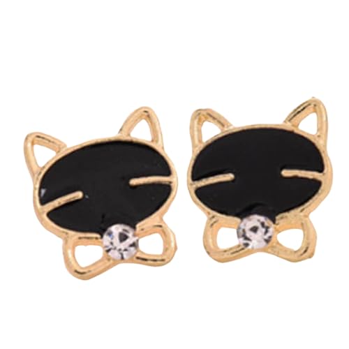 Boucles d'oreilles de chat exquises pour femmes bijoux mignons et chic