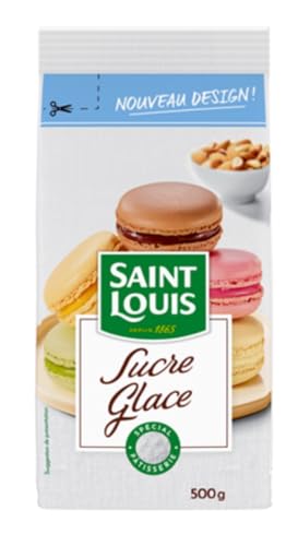 Sucre Glace Spécial Recharge Saupoudreuse Saint Louis 500g/Sachet - Offres 1 et 2 Sachets - Livraison Gratuite France (1 sachet)