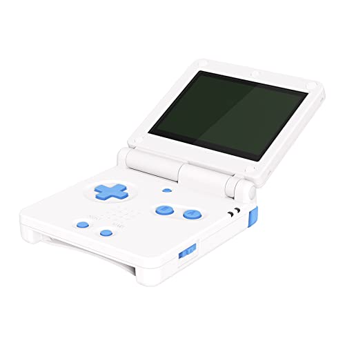 Image of eXtremeRate Starlight Blue Custom Full Set Buttons for Gameboy Advance SP, Replacement A B L R Button Power On Off Volume Button D-pad Key for GBA SP Console - Console NOT Included