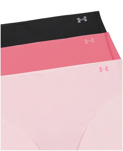 Image of Under Armour Women's 3-pack Pure Stretch No Show Bikini Underwear, All-day Comfort Fit & Ultra-soft