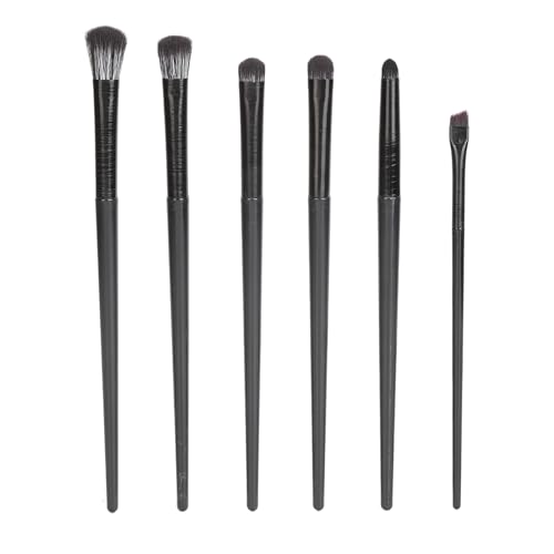 Eye Makeup Brush Set, Easy Coloring 6pcs Skin Friendly Eye Shadow Brushes for Travel Use
