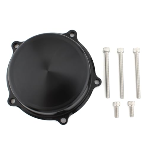 Cnfang4 1 Pc Black Engine Water Pump Fittings Water Pump Cover Aluminum for Yamaha VMax 540 1983-1987