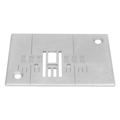 Straight Stitch Needle Plate Professional Replacement Steel Fine Machined Needle Plate for Singer 6180 6160 5400 C5200 Sewing Machine Accessories Durable Anti Wear Q235 Steel