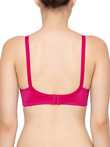 Image of Triumph Claudette Classics Women Bra | Non Wired, Non Padded | Cups with lace | Full Coverage, Cut & Sew | Soft and Breathable Fabric | All-Day Comfort | Pack of 1