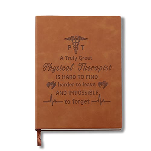 Leather Notebook A Truly Amazing Occupational Therapist Is Hard To Find, Harder To Leave, And Impossible To Forget Notebook Occupational Therapist Gifts (PT)