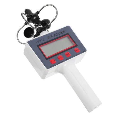 Anémomètre portable LCD Gatuida pour mesure précise du débitmètre CFM
