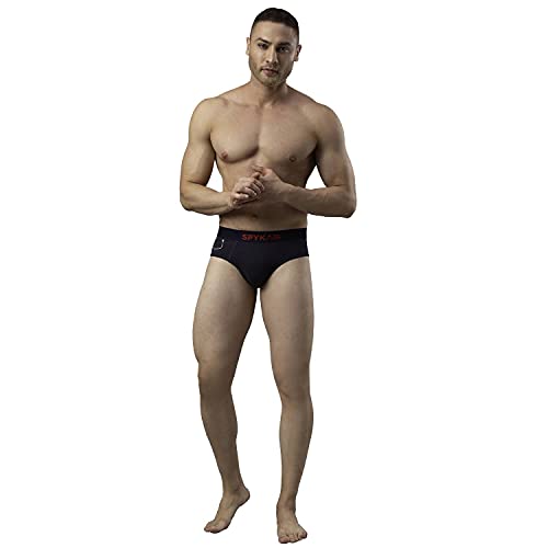 Image of Underjeans Men Cotton Blend Brief - Pack of 2