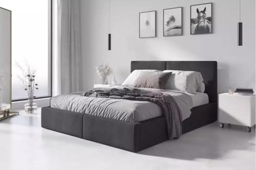 Interbeds Polsterbett Hilton 160x200cm in 6 Farben inkl. 2...