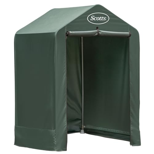 Scotts 4x4x6 FT Pop-Up Outdoor Storage Shed, Portable...