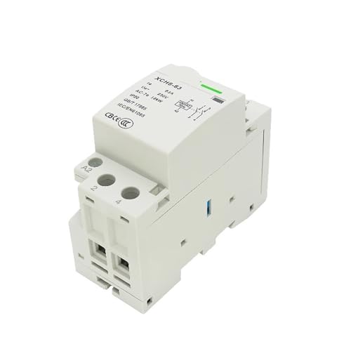Contactor modular de carril DIN 63A con aislamiento profesional 2P 230V 3