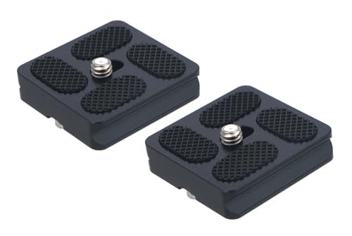 HITHUT 2PCS Aluminum PU-40 40mm Universal Arca Swiss Style Quick