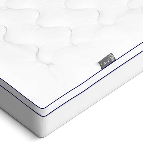 Beautissu BeauNuit MT Surmatelas 100x200 cm Anti-dérapant