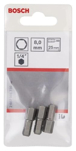 Embouts De Vissage Bosch HEX8 – Lot De 3, Longueur 25 mm - vue 7