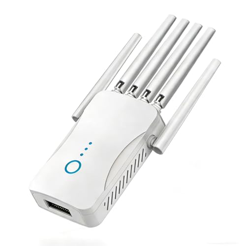 Ripetitore WiFi Potente, Amplificatore WiFi a Doppia Banda con 6