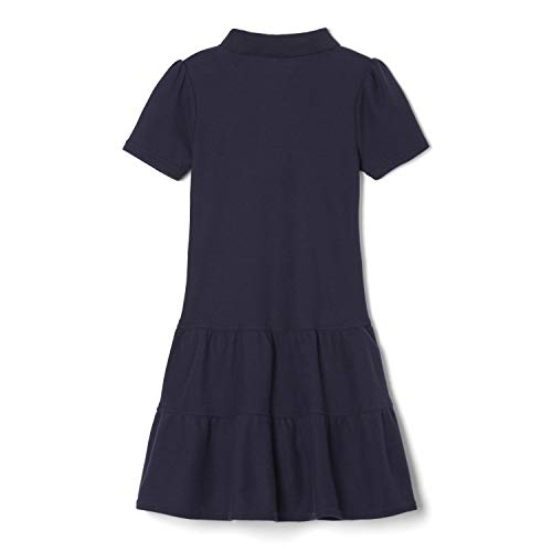 French Toast Girls' One Size Ruffle Pique Polo Dress2