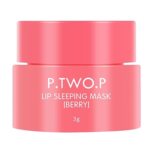 Masque repulpant pour les lèvres | Lip Balm Sleeping Masque pour les lèvres sèches et craquelées,Adoucit et hydrate vos lèvres Huiles pour les soin la peau, répare les rides des Rianpesn