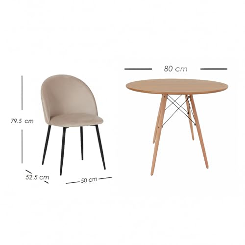 Consejos para Comprar Comedor redondo 4 sillas más recomendados. 17 Imagen adicional
