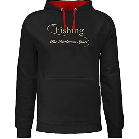 Pullover Herren Frauen Hoodie Kontrast zweifarbig Cover