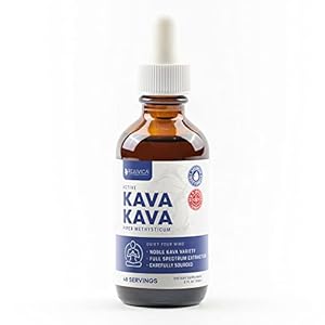 Rejuvica Health Kava Kava Root Extract Supplement – Active Kava Kava – Potent Relaxation & Calm – Liquid Extract – Piper…