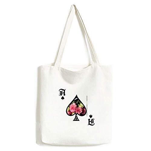 Banc de poker fleurs roses blanches élégant pour casino à la maison