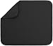 S&T Microfiber Dish Drying Mat, 16" x 18", Black