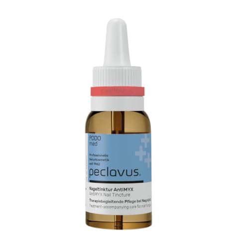 peclavus PODOmed AntiMYX Tinktur 20 ml | Tinktur bei Nagelpilz | gezielte Anwendung an Nagel & Umgebung | NATRUE-zertifizierte Naturkosmetik