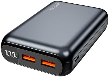 Geonav Power Bank, Carregador Portátil Universal 20.000mAh, USB-A...