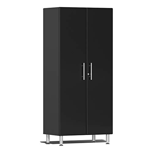 Ulti-Mate UG21006B 2-Door Tall Garage Cabinet in Midnight Black Metallic