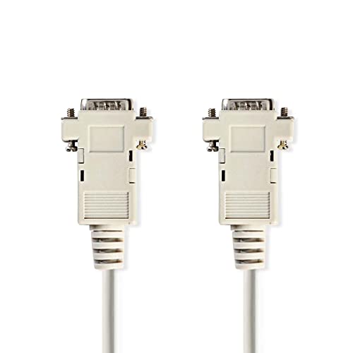 Nedis VGA Cable, VGA Male - VGA Male, 2.0 m, Ivory