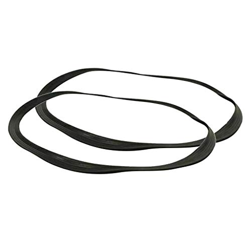 Amuzocity 2X Silla de Salón de Peluquería Equipo de Base Hidráulica Junta de Anillo de Goma Trim Protect Cover