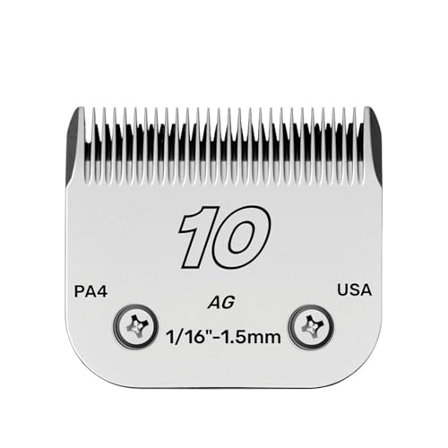 Lame de rechange pour tondeuse pour animaux compatible têtes de coupe AG2 A5
