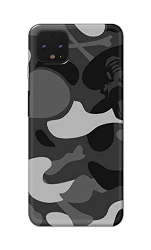 Image of Printed Hard Back Cover Case for Google Pixel 4 Back Cover (Army Pattern) -702