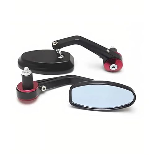 Espejos retrovisores para XSR700 XSR900 XSR125 de aluminio deportivo color rojo 1