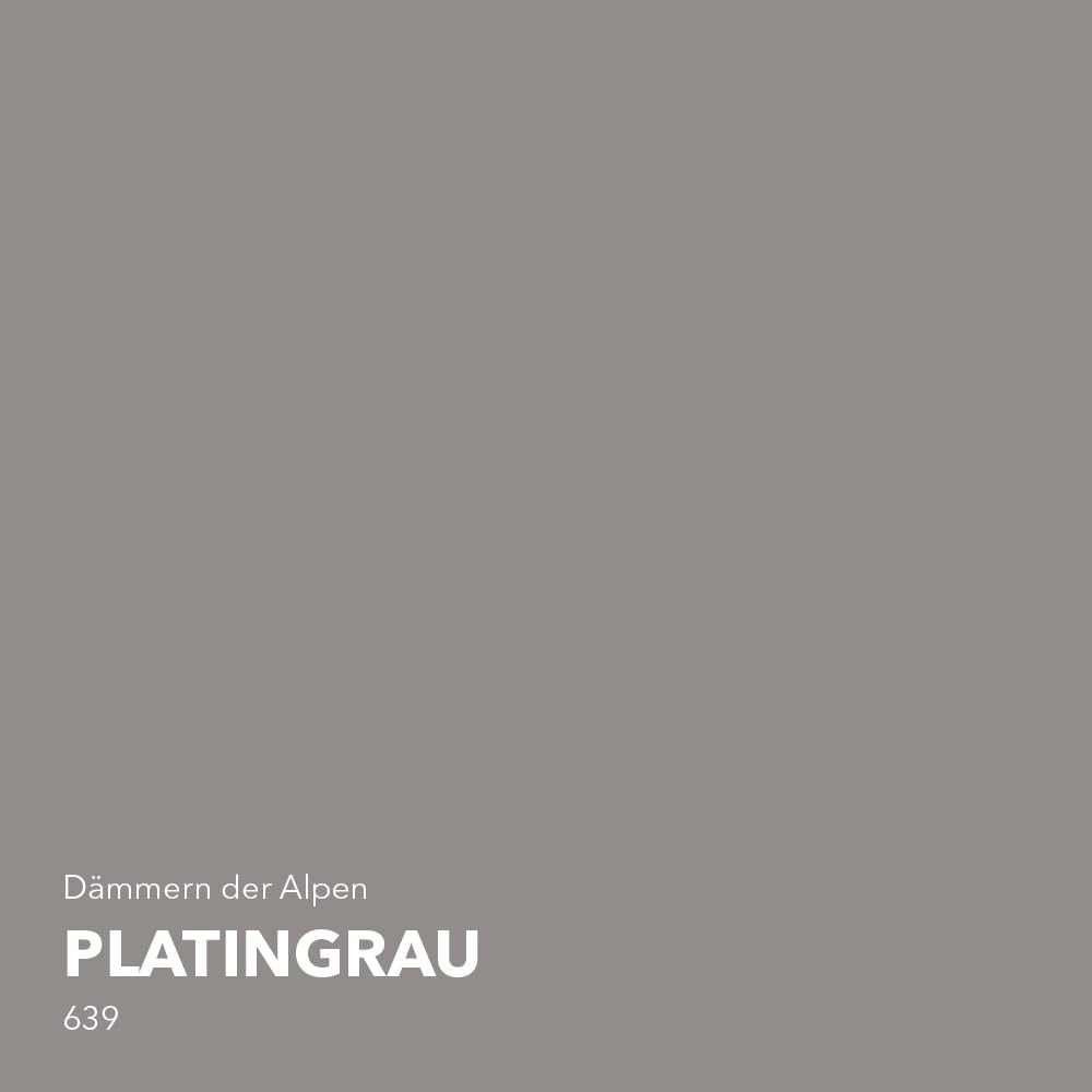 Lignocolor Fliesenfarbe matt | hochbeständige Farbe für Wand- & Bodenfliesen (Platingrau matt, 750 ml) | hochdeckend für den Innenbereich