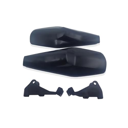 Para Manillar de Motocicleta Husqvarna Protectores de Manos Negros