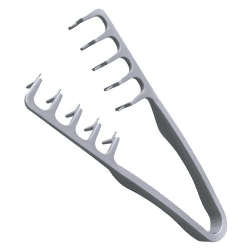 Woalopted Styling Kamm Mit Textur, Haarstyling-Kamm Mit Breiten Zähnen Für Volumen, Entwirrungskamm Mit Breiten Zähnen, Haaransatz-Volumen-Werkzeug Zum Abdecken Von Pony, Nahtpflege