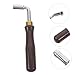 COOLHIYA Professional Dulcimer Tuning Wrench Tool High Hardness Dulcimer Accessory for String Comfortable Handle for Precise Tone Tuning