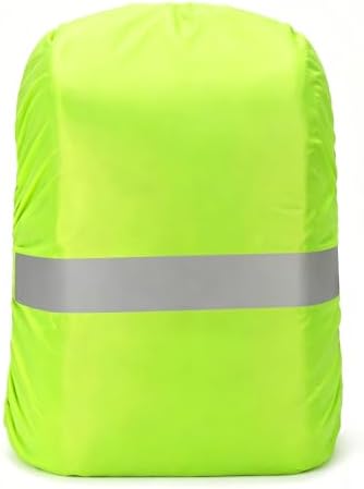 PINEPAN Wasserdichter Rucksack Regenschutz Reflektor Rucksacküberzug mit Reflexstreifen für Wandern, Camping, Reisen, Radfahren 15-50L