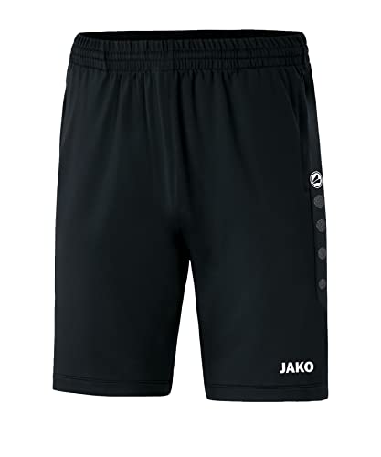 JAKO Herren Trainingsshorts Premium, Schwarz, L
