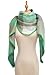 Wander Agio Women Fashion Shawl Warm Long Winter Wrap Scarves Cashmere Soft Feel Plaid Triangle Green 16