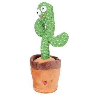 13 SOEME Dancing Cactus Talking Toy, Cactus Plush Toy, Wriggle & Singing Recording Repeat Funny Education Toys for Babies Children Playing (Cactus Toy) 1