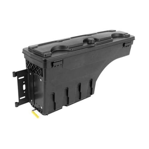 GGDZTMNB for Ford for F150 2015-2022 Driver Left Side Truck Bed Storage Tool Box Black 25Cm 91Cm 8.45Kg 40Cm