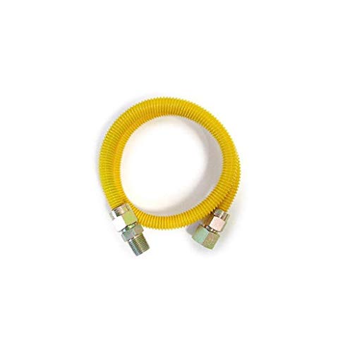 Best Cyber Monday 🔥 EZ-Fluid 60 S.S Corrugated Yellow Epoxy Coated 3/4MIP x 3/4FIP Gas Flex,Flexible Natural Gas Connector Hose Supply Line For Gas Pipe,Hot Water Heater,Range,Dryer,Stove,Grill (2) Amazon Crazy 🔥 Deals EZ-Fluid 60 S.S Corrugated Yellow Epoxy Coated 3/4MIP x 3/4FIP Gas Flex,Flexible Natural Gas Connector Hose Supply Line For Gas Pipe,Hot Water Heater,Range,Dryer,Stove,Grill (2)
