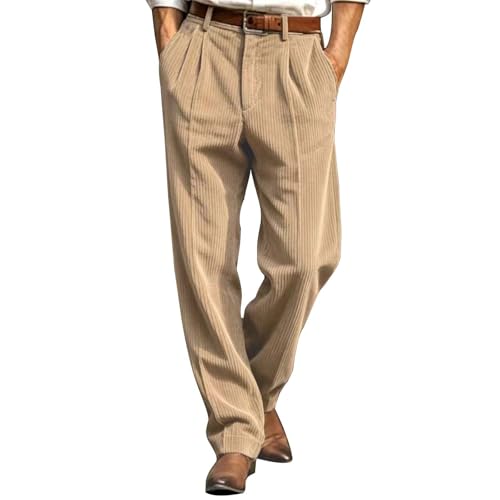 Pantalon en velours côtelé confortable contre la rigidité au bureau