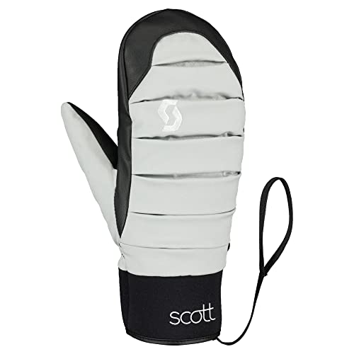 Scott W Ultimate Primaloft Mitten Grau - Primaloft wasserdichte warme Damen Primaloft Ski Fausthandschuhe, Größe M - F