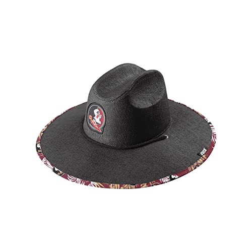 Image of Florida State Seminoles NCAA Team Color Straw Hat
