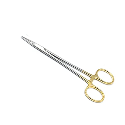 Needle Holder, Needle Driver, Mayo Hegar 6 inches with Tungsten Carbide Inserts by TeckMed