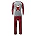 HBDHEJL Family Christmas 𝙋𝙖𝙟𝙖mas Matching Sets Fashion Cute Alphabet Xmas 𝙋𝙟𝙨 Set Soft Couples Holiday 𝙎𝙡𝙚𝙚pwear