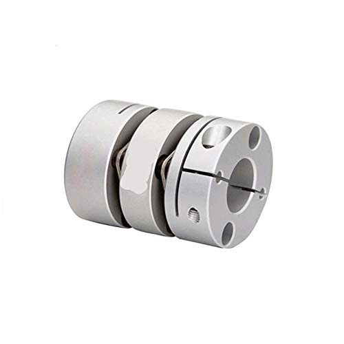 SUOFEILAIMU-PHONE CASE Metal Coupler High Torque D26 L35 Double Diaphragm Inner Bore 5-14 Elastic Flexible Coupling for Motor (Inner Diameter : 8x12)